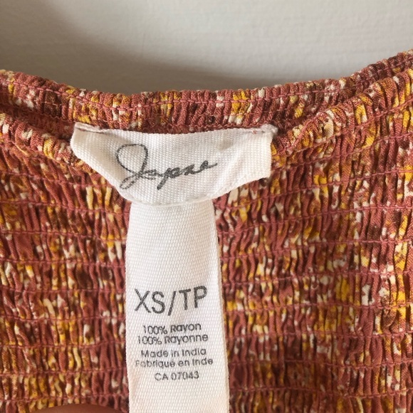 Japna Smocked Long Sleeve Mini Dress - Picture 4 of 5